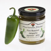 Jalapeño Jelly -- Jammin' Jelly -- hot pepper jelly from Hacienda Maize